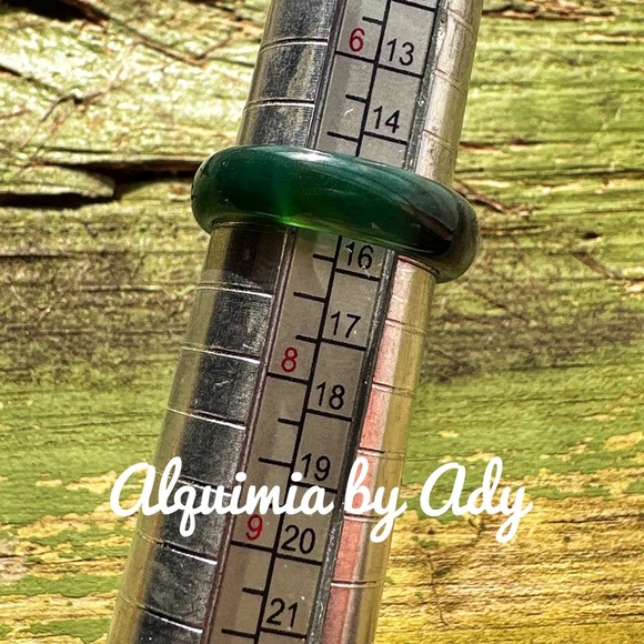 Alquimia Green Ring Exquisite Jewelry Piece - Picture 2 of 7